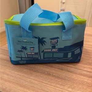 Trader Joe's Blue Insulated Bag